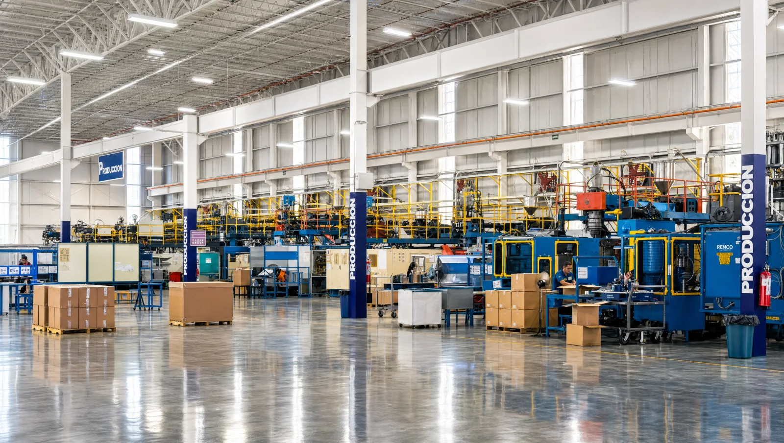 Saltillo factory production floor